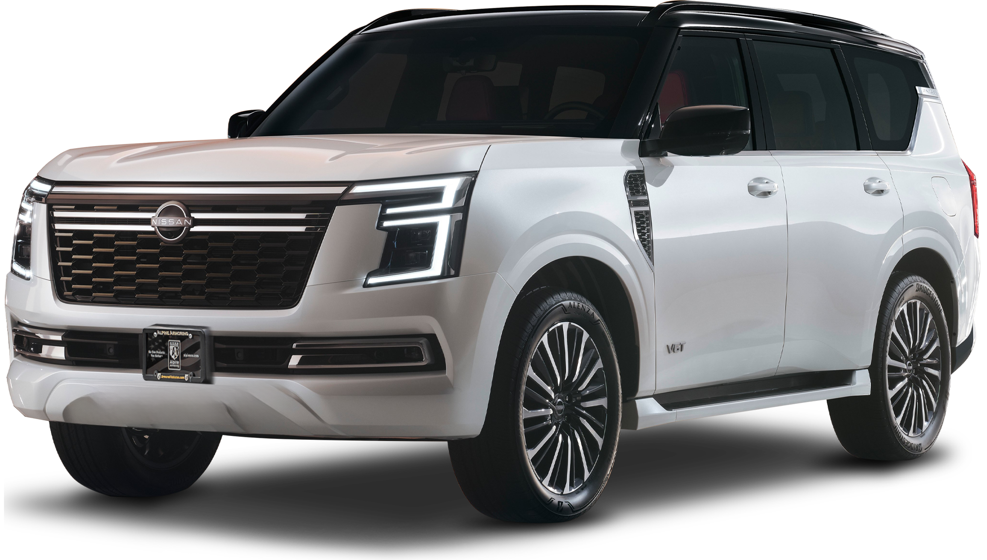 Similar armored Nissan vehicle for reference (Patrol-based protection style)