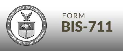 he image shows the seal of the United States Department of Commerce on the left, featuring a ship and a winged staff with two serpents. 