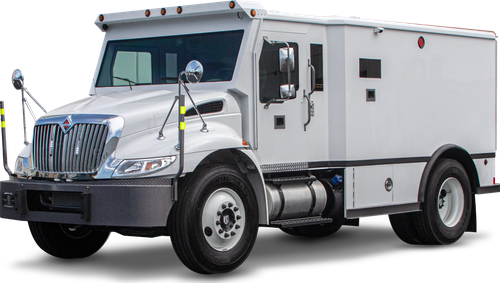Armored International MV Series CIT Truck | Alpine Armoring